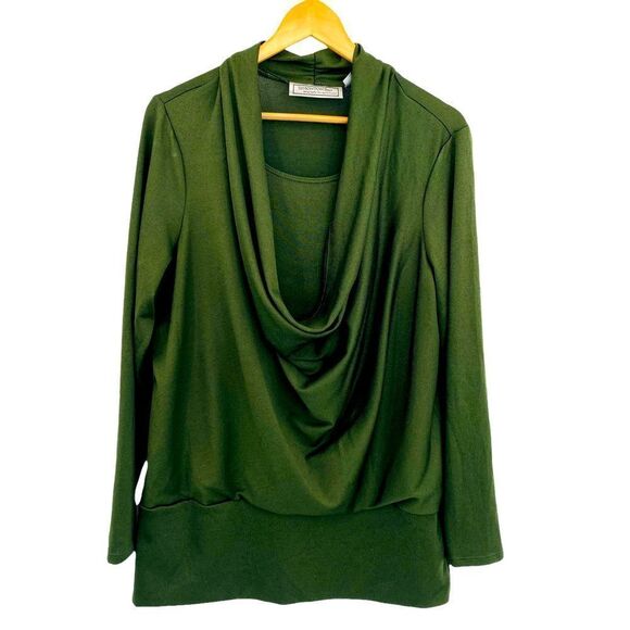 Simonton Says green pop over top with cowl detail size large - Picture 1 of 6
